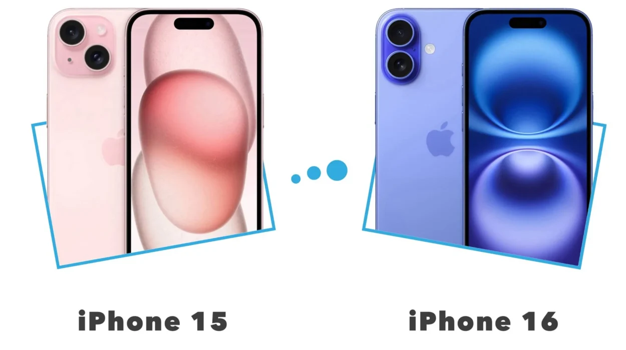 iphone 15 vrs 16